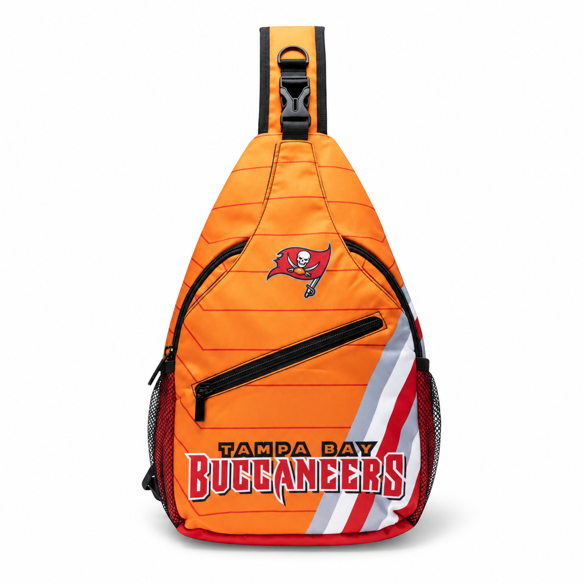 Tampa Bay Buccaneers Orange Sling Bag | Adjustable Football Crossbody Bag