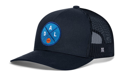 Dallas Trucker Hat  |  DAL X Basketball Snapback