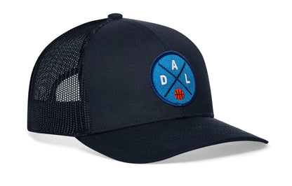 Dallas Trucker Hat  |  DAL X Basketball Snapback