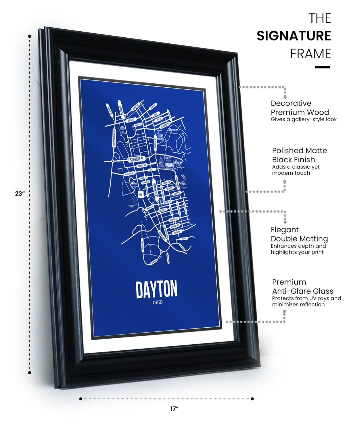 Dayton, Ohio street map