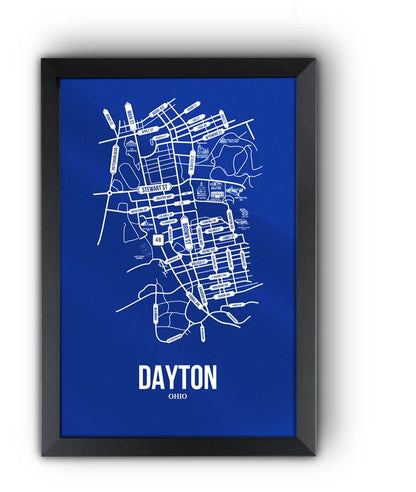 Dayton, Ohio street map