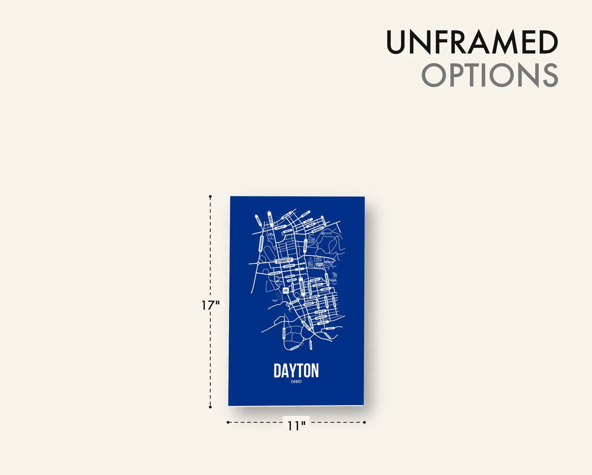Dayton, Ohio street map