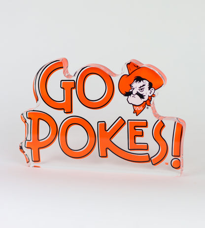 Go Pokes Acrylic Block Shelfie