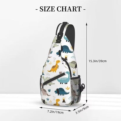 NY Giants Sling Bag: Crossbody Backpack