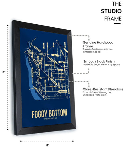 Foggy Bottom, Washington DC street map