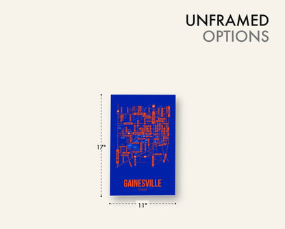 Gainesville, Florida street map