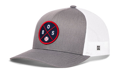 Boston Trucker Hat  |  BOS X Baseball Snapback