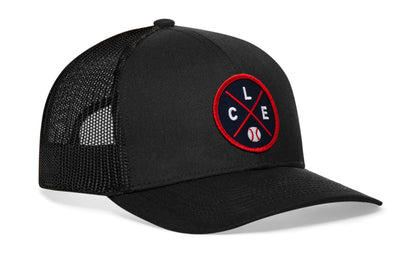 Cleveland Trucker Hat  |  CLE X Baseball Snapback