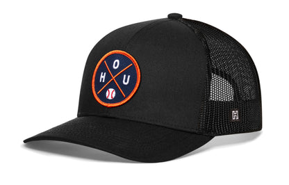 Houston Trucker Hat  |  HOU X Baseball Snapback