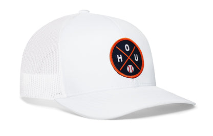 Houston Trucker Hat  |  HOU X Baseball Snapback