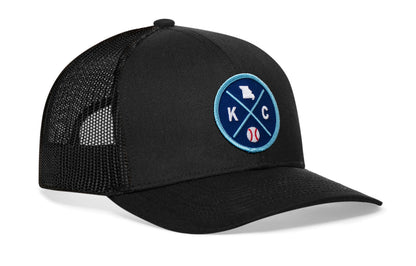 Kansas City Trucker Hat  |  KC X Baseball Snapback
