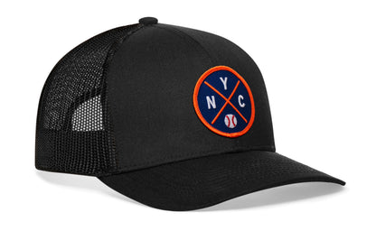 New York Trucker Hat  |  NYC X Baseball Snapback