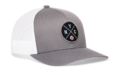 New York Trucker Hat  |  NYC X Baseball Snapback