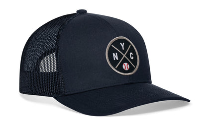 New York Trucker Hat  |  NYC X Baseball Snapback