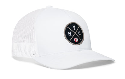 New York Trucker Hat  |  NYC X Baseball Snapback