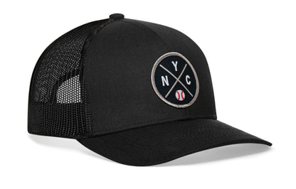 New York Trucker Hat  |  NYC X Baseball Snapback