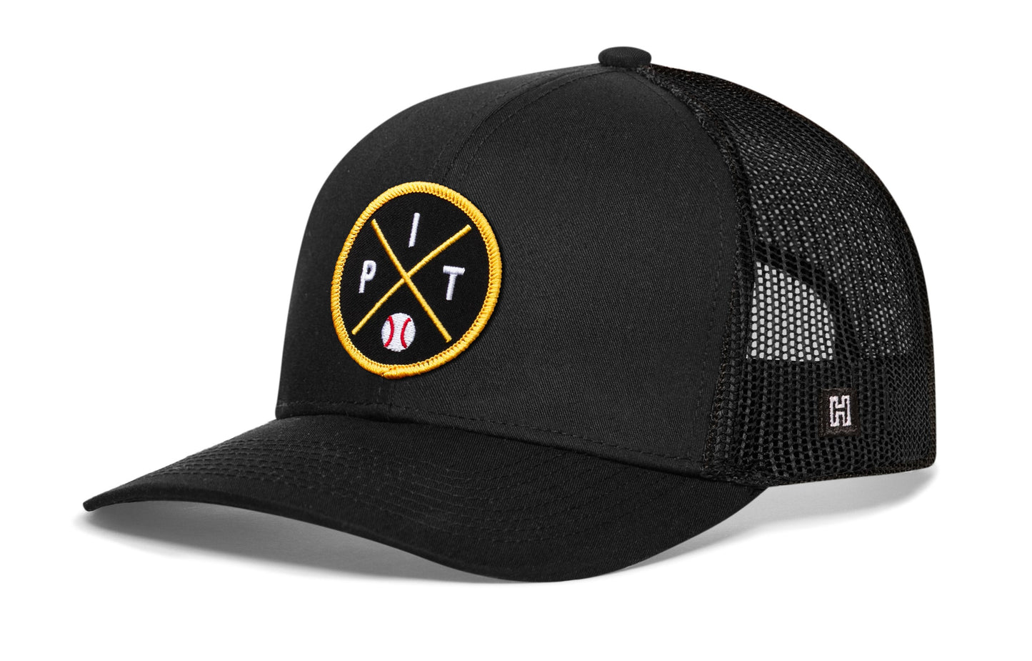 Pittsburgh Trucker Hat  |  PIT X Baseball Snapback