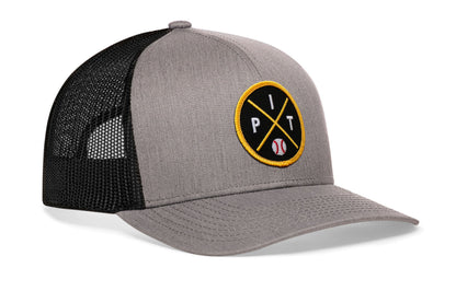 Pittsburgh Trucker Hat  |  PIT X Baseball Snapback