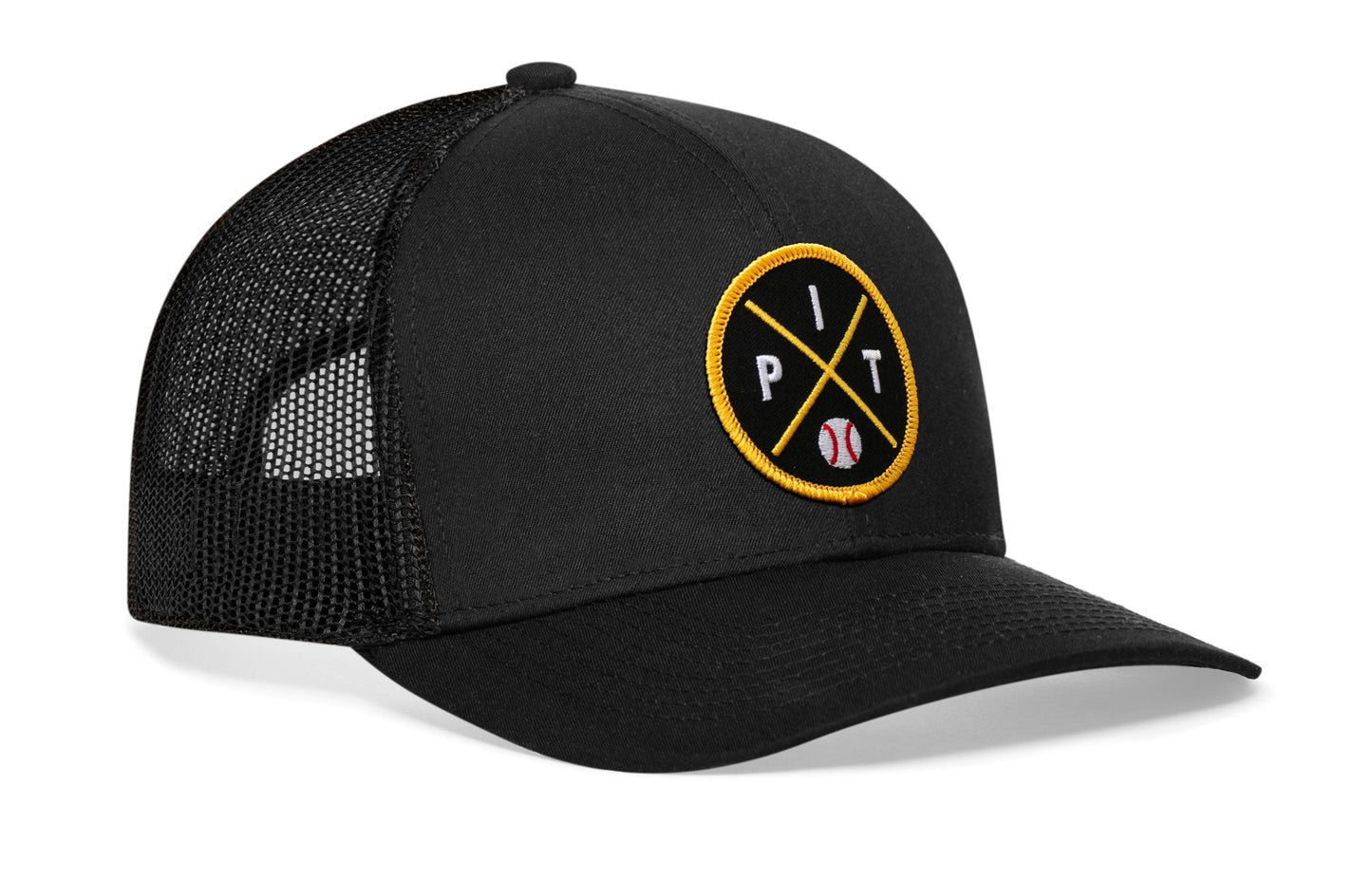 Pittsburgh Trucker Hat  |  PIT X Baseball Snapback