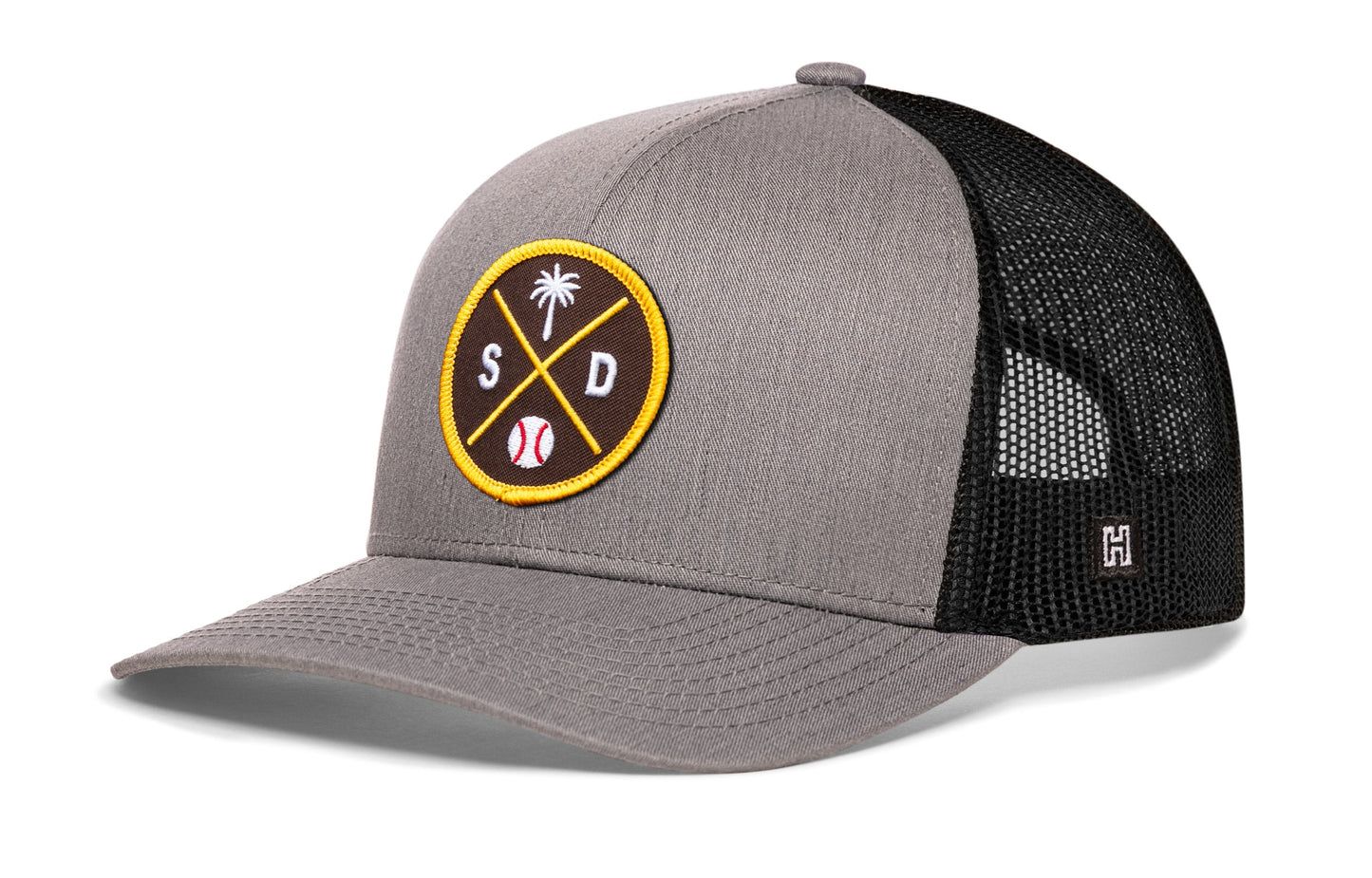 San Diego Trucker Hat  |  SD X Baseball Snapback