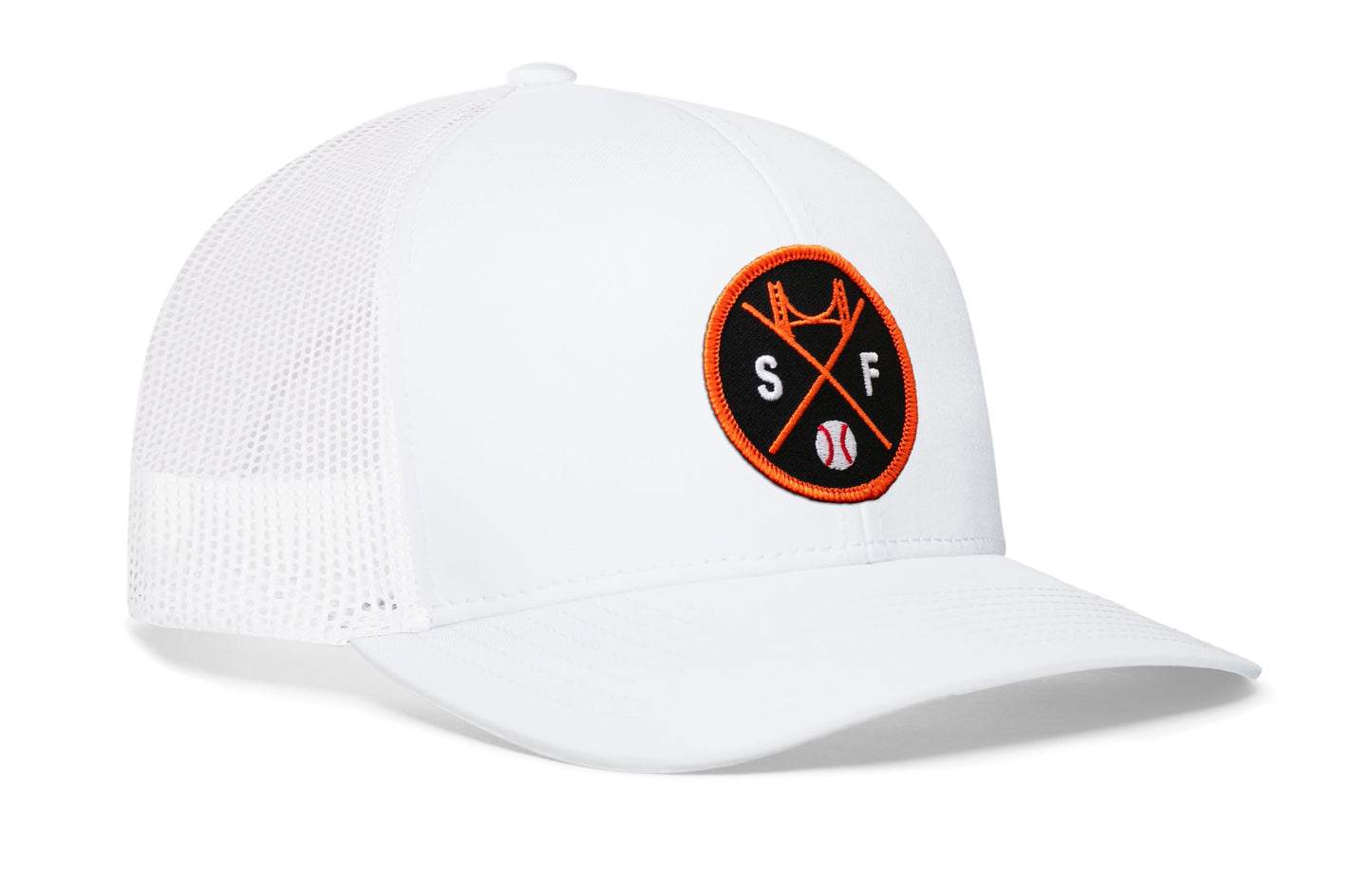 San Francisco Trucker Hat  |  SF X Baseball Snapback
