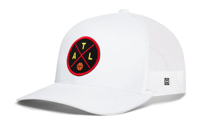 Atlanta Trucker Hat  |  ATL X Basketball Snapback