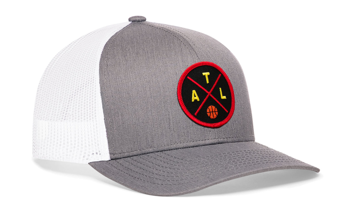 Atlanta Trucker Hat  |  ATL X Basketball Snapback