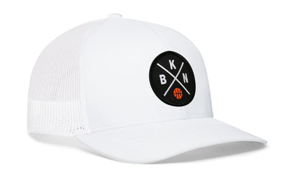 Brooklyn Trucker Hat  |  BKN X Basketball Snapback