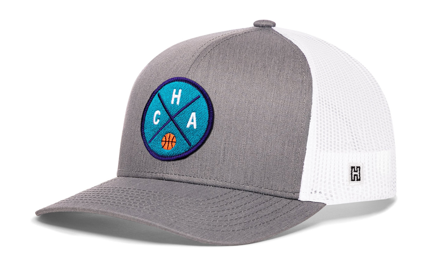 Charlotte Trucker Hat  |  CHA X Basketball Snapback