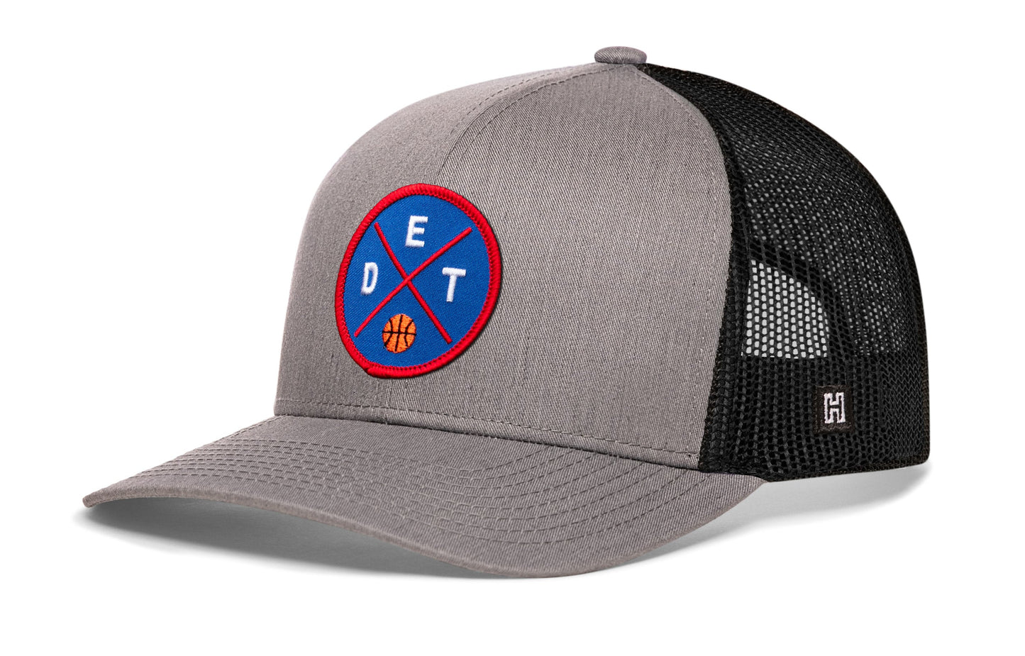 Detroit Trucker Hat  |  DET X Basketball Snapback