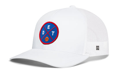 Detroit Trucker Hat  |  DET X Basketball Snapback