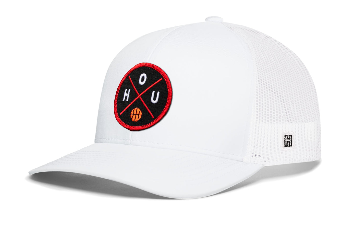 Houston Trucker Hat  |  HOU X Basketball Snapback