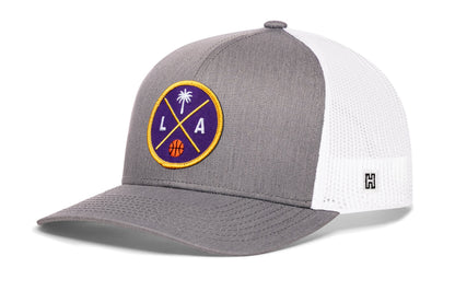 Los Angeles Trucker Hat  |  LA X Basketball Snapback