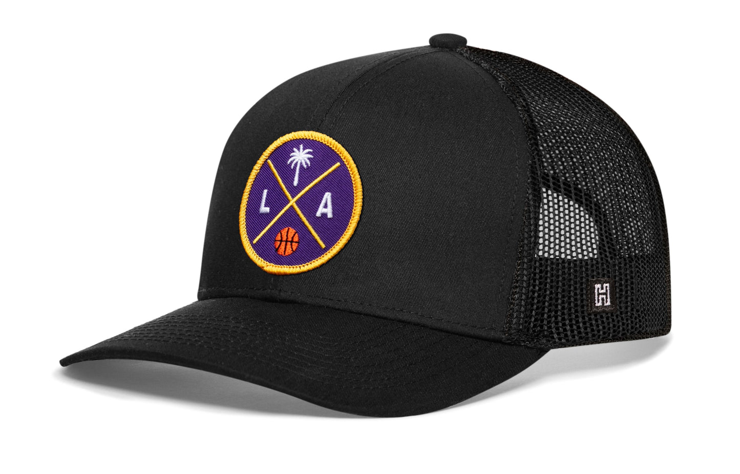 Los Angeles Trucker Hat  |  LA X Basketball Snapback