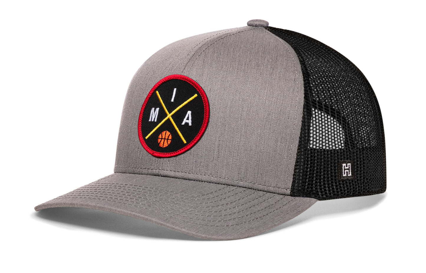 Miami Trucker Hat  |  MIA X Basketball Snapback
