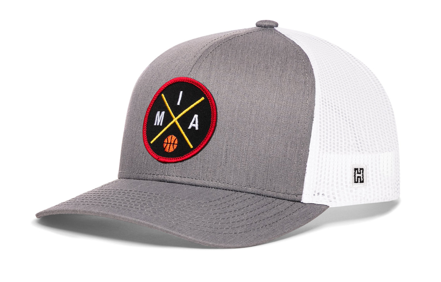 Miami Trucker Hat  |  MIA X Basketball Snapback