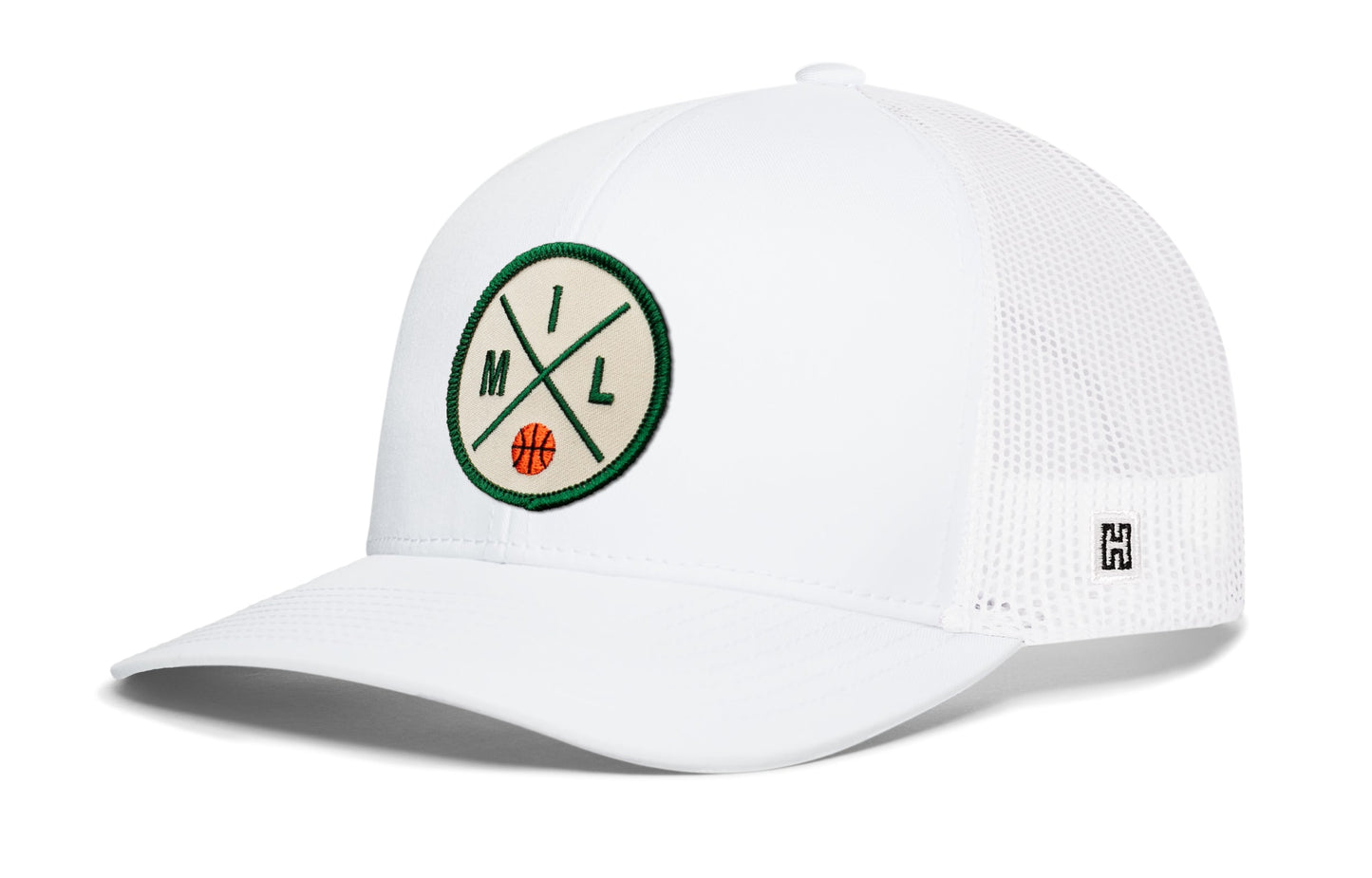 Milwaukee Trucker Hat  |  MIL X Basketball Snapback