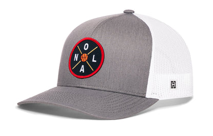 New Orleans Trucker Hat  |  NOLA X Basketball Snapback