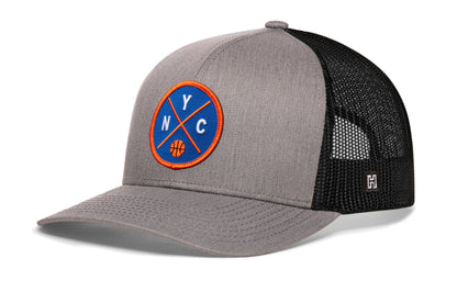 New York Trucker Hat   |  NYC X Basketball Snapback