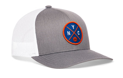 New York Trucker Hat   |  NYC X Basketball Snapback