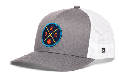 Oklahoma City Trucker Hat  |  OKC X Basketball Snapback