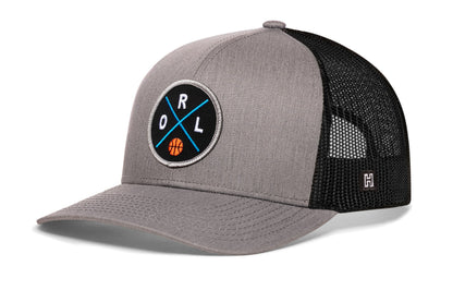 Orlando Trucker Hat  |  ORL X Basketball Snapback