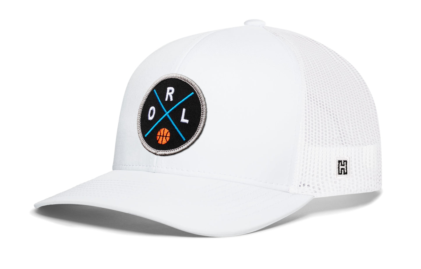 Orlando Trucker Hat  |  ORL X Basketball Snapback