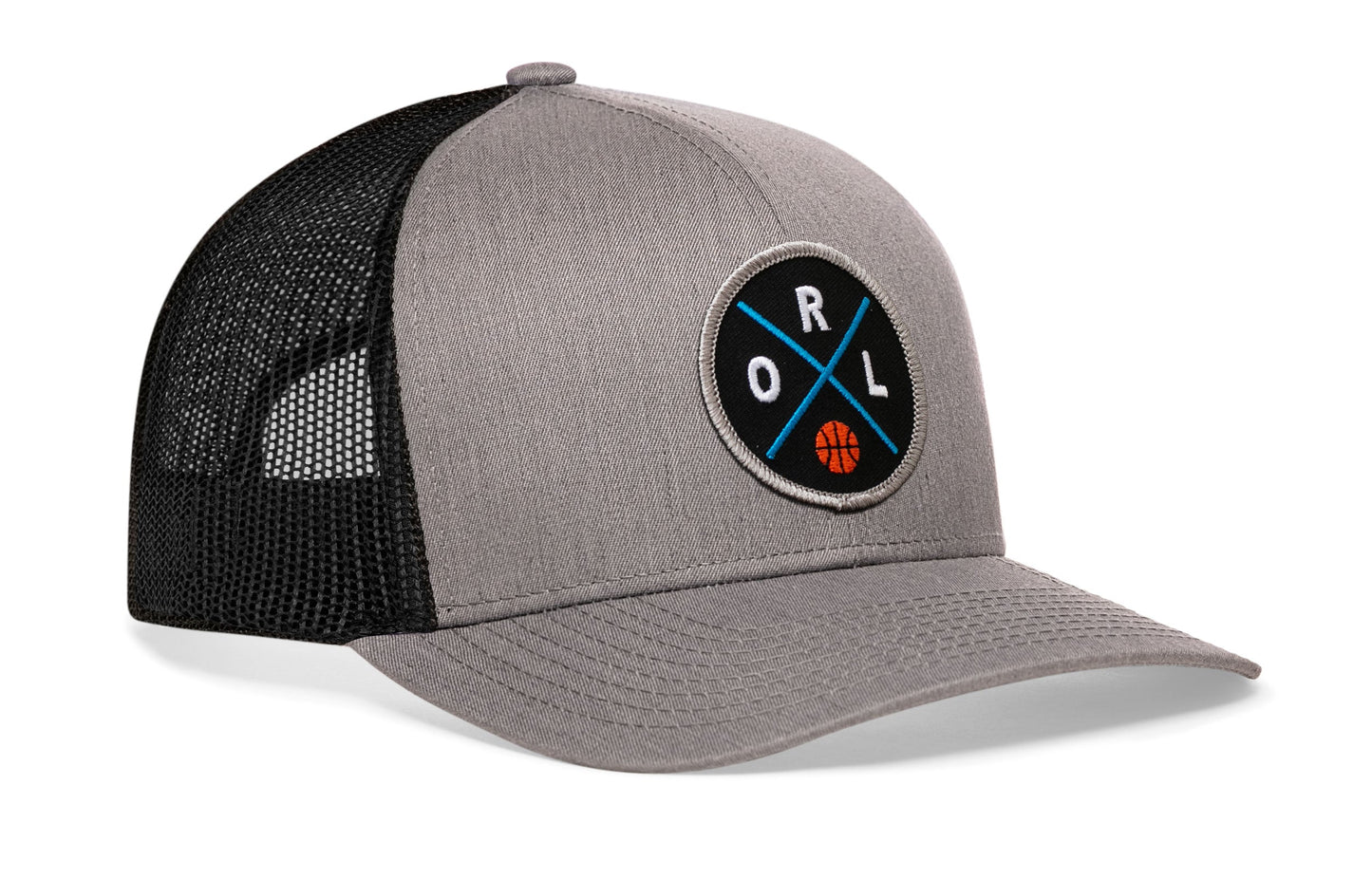 Orlando Trucker Hat  |  ORL X Basketball Snapback
