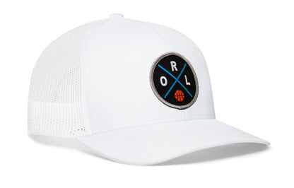 Orlando Trucker Hat  |  ORL X Basketball Snapback
