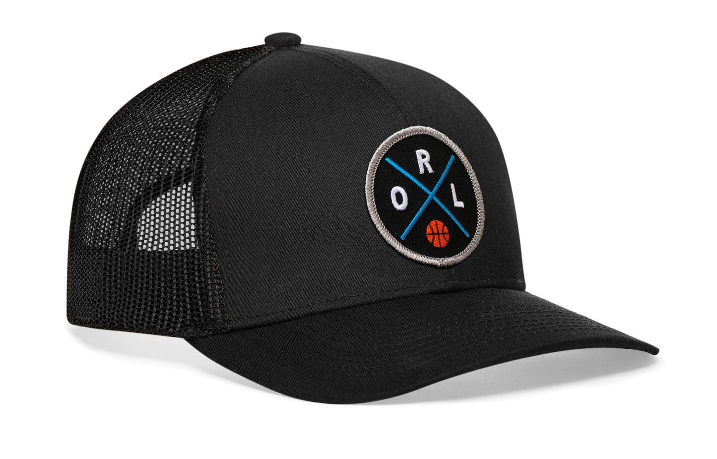 Orlando Trucker Hat  |  ORL X Basketball Snapback