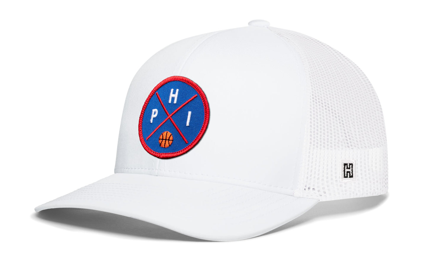 Philadelphia Trucker Hat  |  PHI X Basketball Snapback
