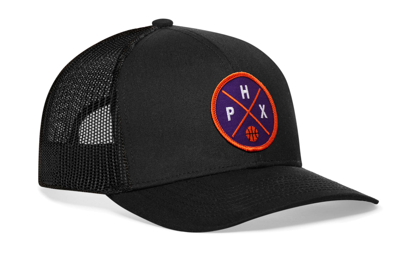 Phoenix Trucker Hat  |  PHX X Basketball Snapback