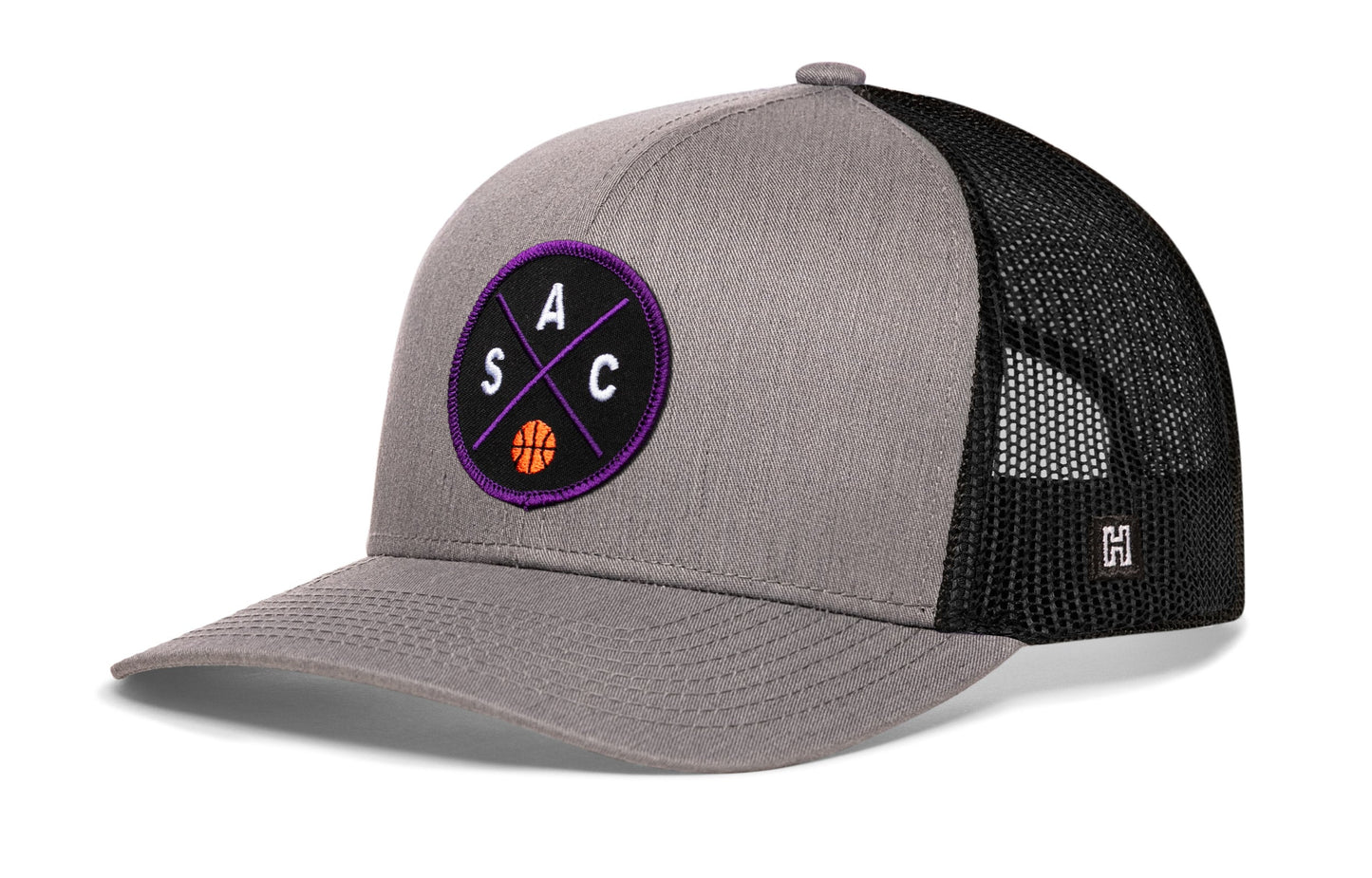 Sacramento Trucker Hat  |  SAC X Basketball Snapback