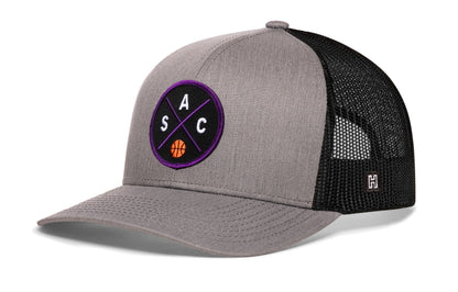 Sacramento Trucker Hat  |  SAC X Basketball Snapback